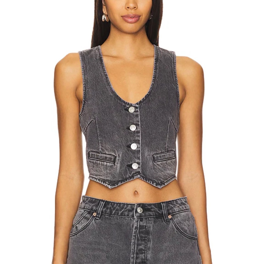 NWT Rolla’s Dallas Vest in Brad Black size 10/Medium